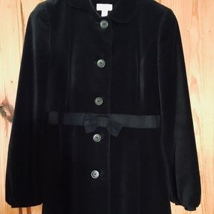 Loft Velvet Pea Coat